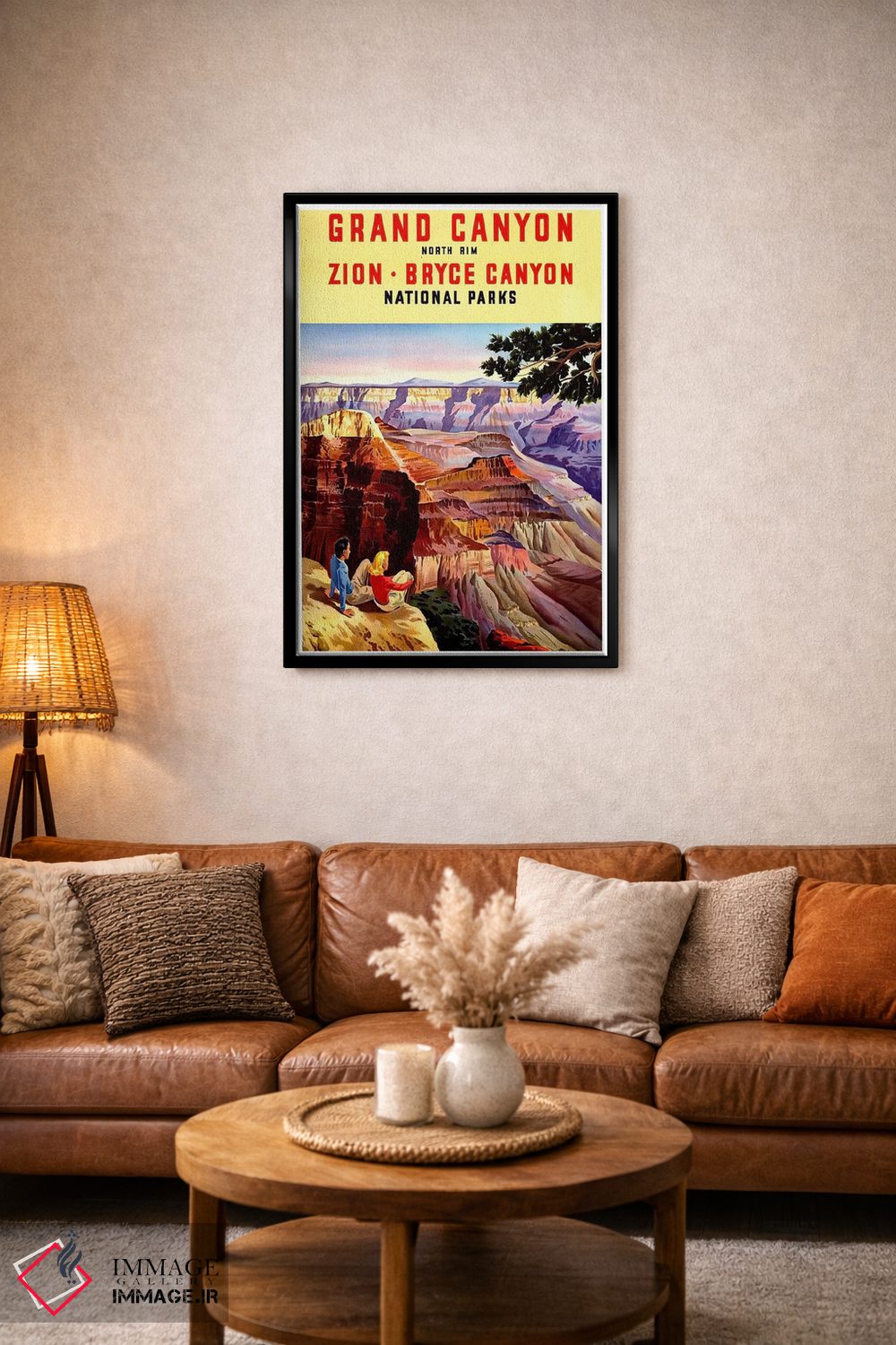 تابلو دکوراتیو Zion, And Bryce Canyon National Parks,پارک های ملی گرند کنیون، زایون و برا… - D4B