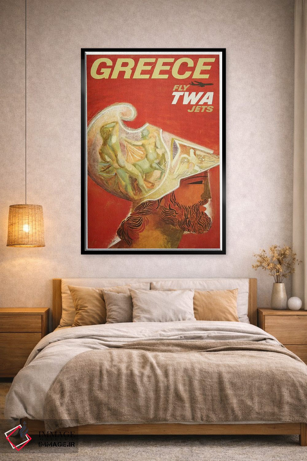 تابلو دکوراتیو یونان - D2B