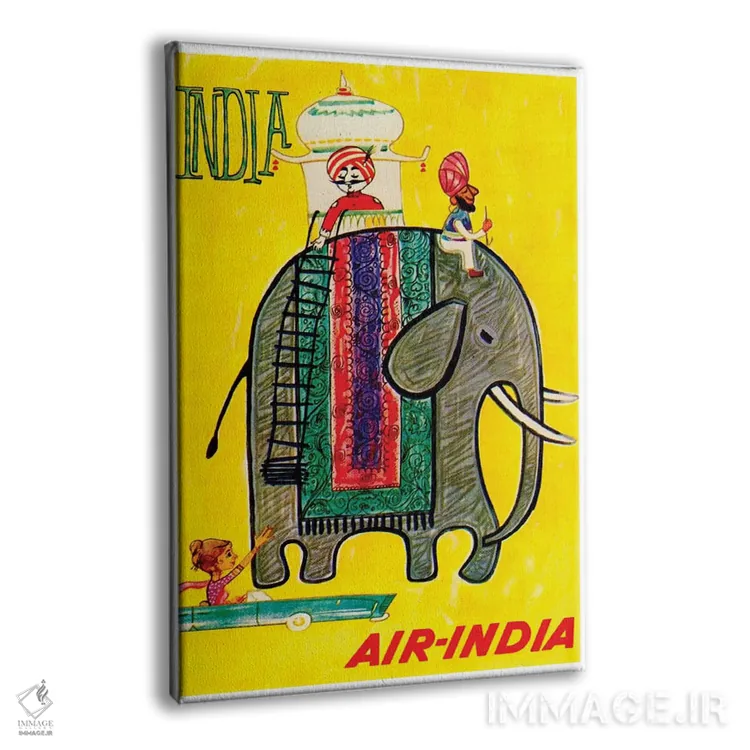 تابلو دکوراتیو هند - نمای پرسپکتیو محصول