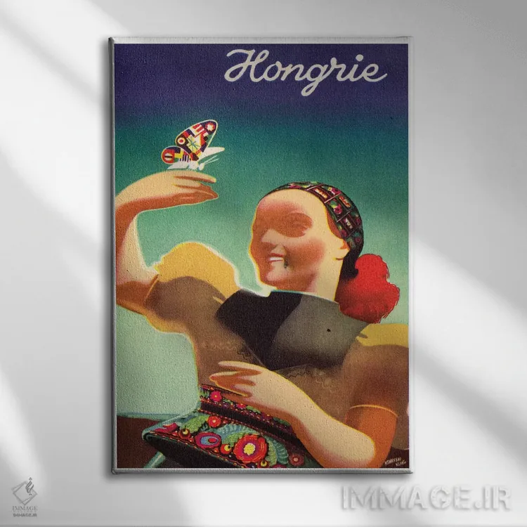 تابلو دکوراتیو مجارستان - نمای روبهرو روی دیوار