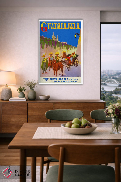 تابلو دکوراتیو گوادالاخارا - D5W