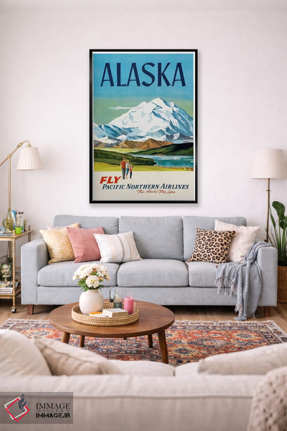 تابلو دکوراتیو آلاسکا - D1B