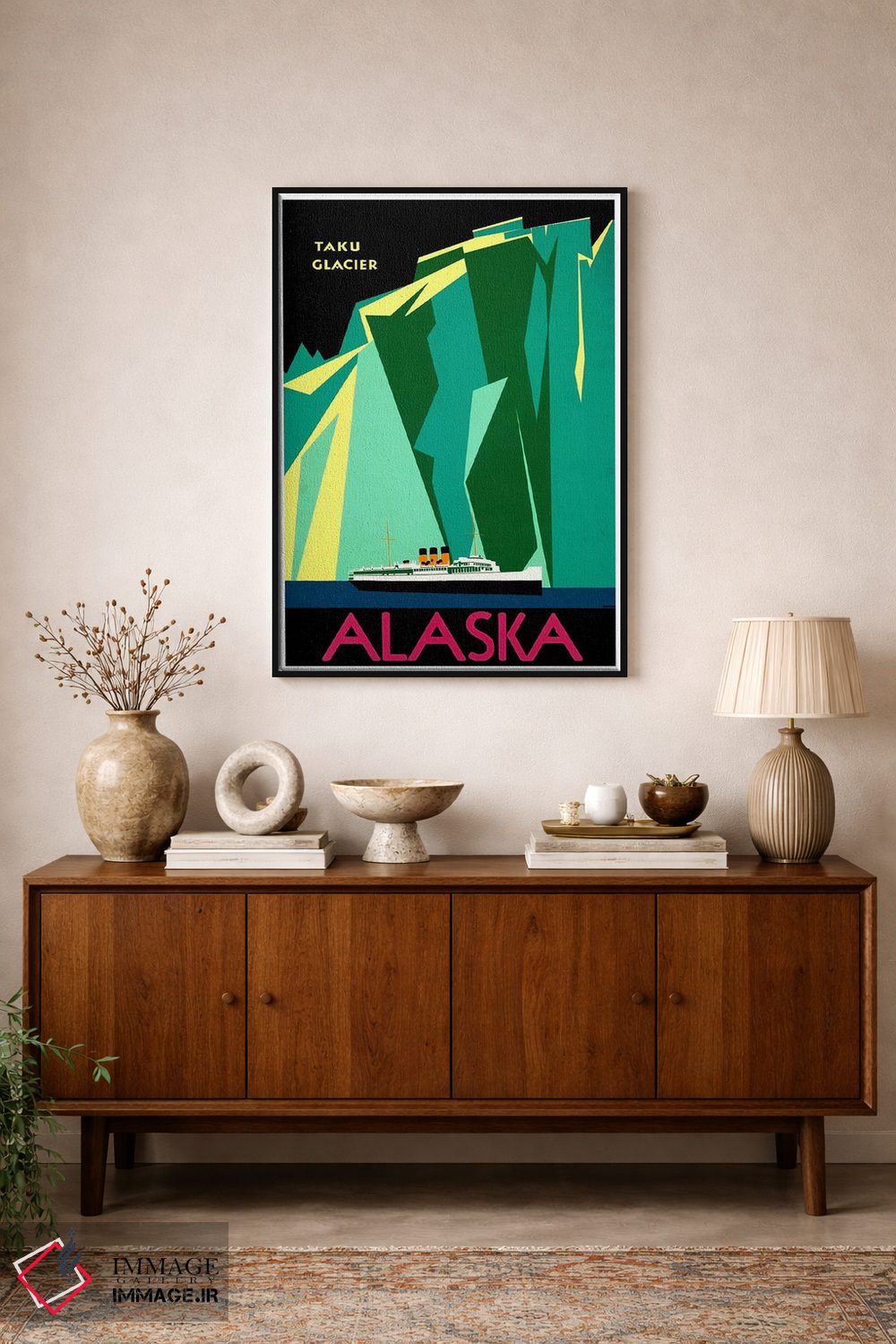 تابلو دکوراتیو آلاسکا - D1B