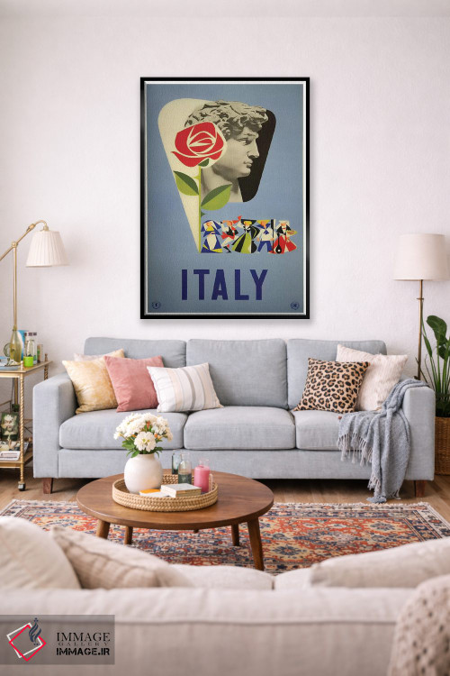 تابلو دکوراتیو ایتالیا یک - D1B