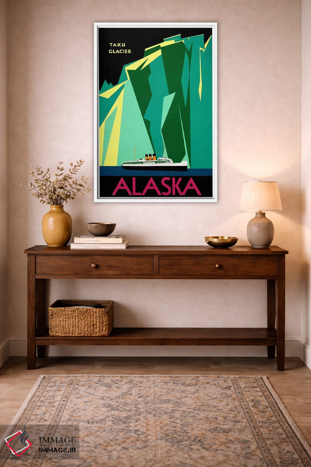 تابلو دکوراتیو آلاسکا - D2W