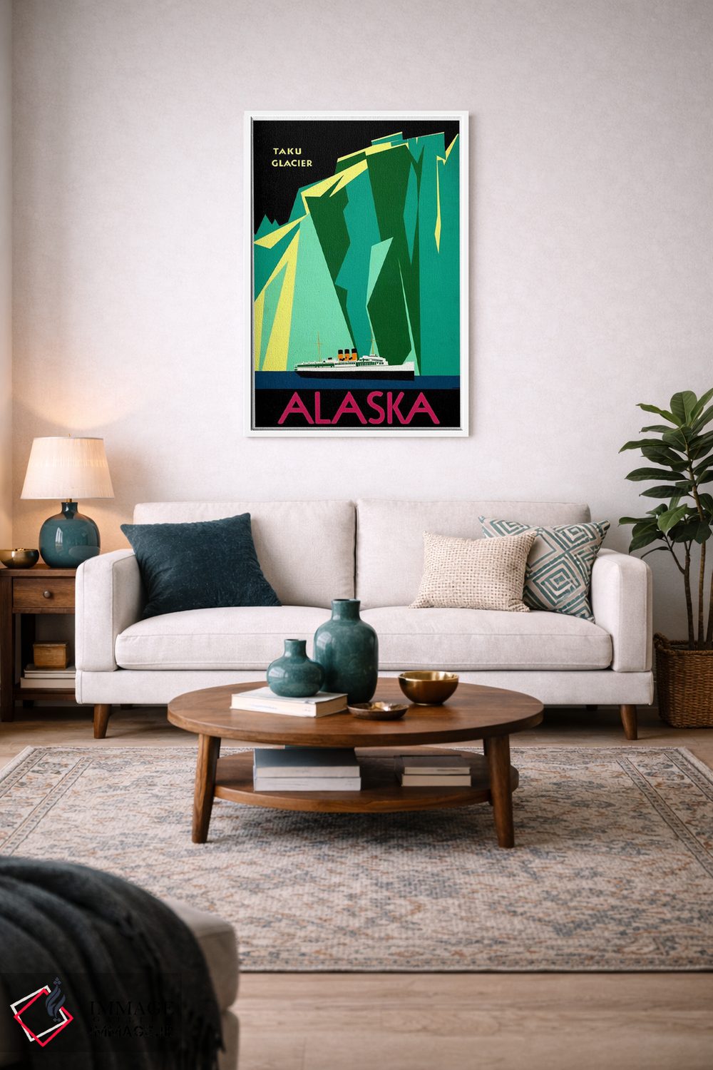 تابلو دکوراتیو آلاسکا - D3W