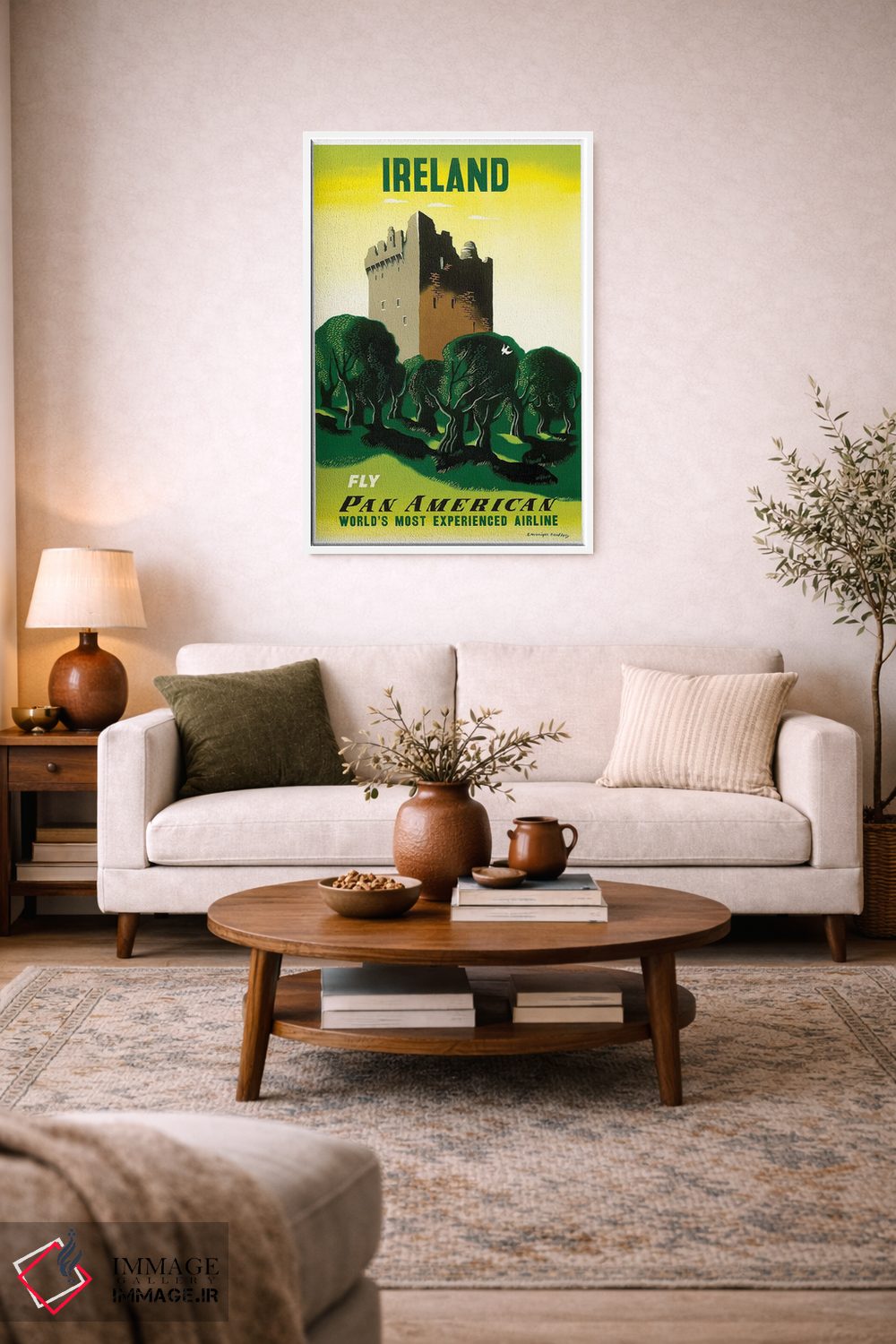 تابلو مدرن ایرلند - D2W