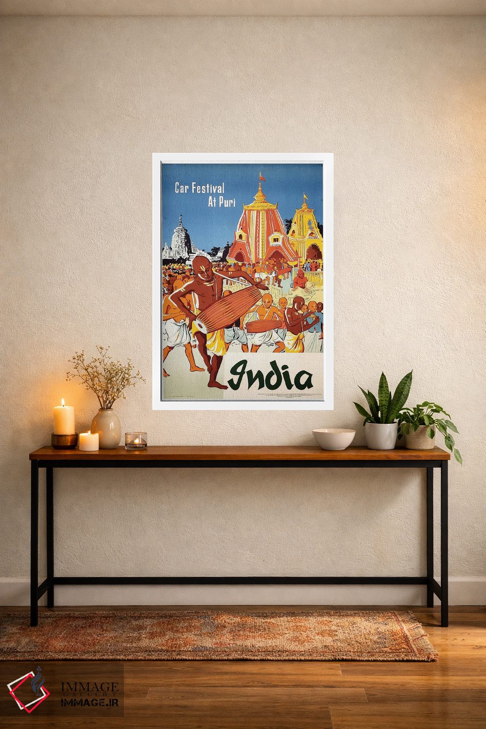 تابلو دکوراتیو هند: جشنواره ارابه در پوری - D2W