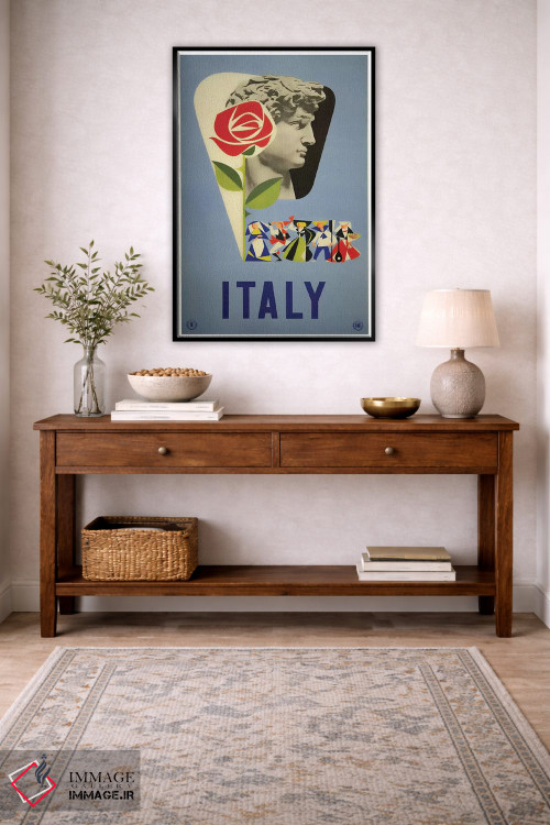 تابلو دکوراتیو ایتالیا یک - D3B