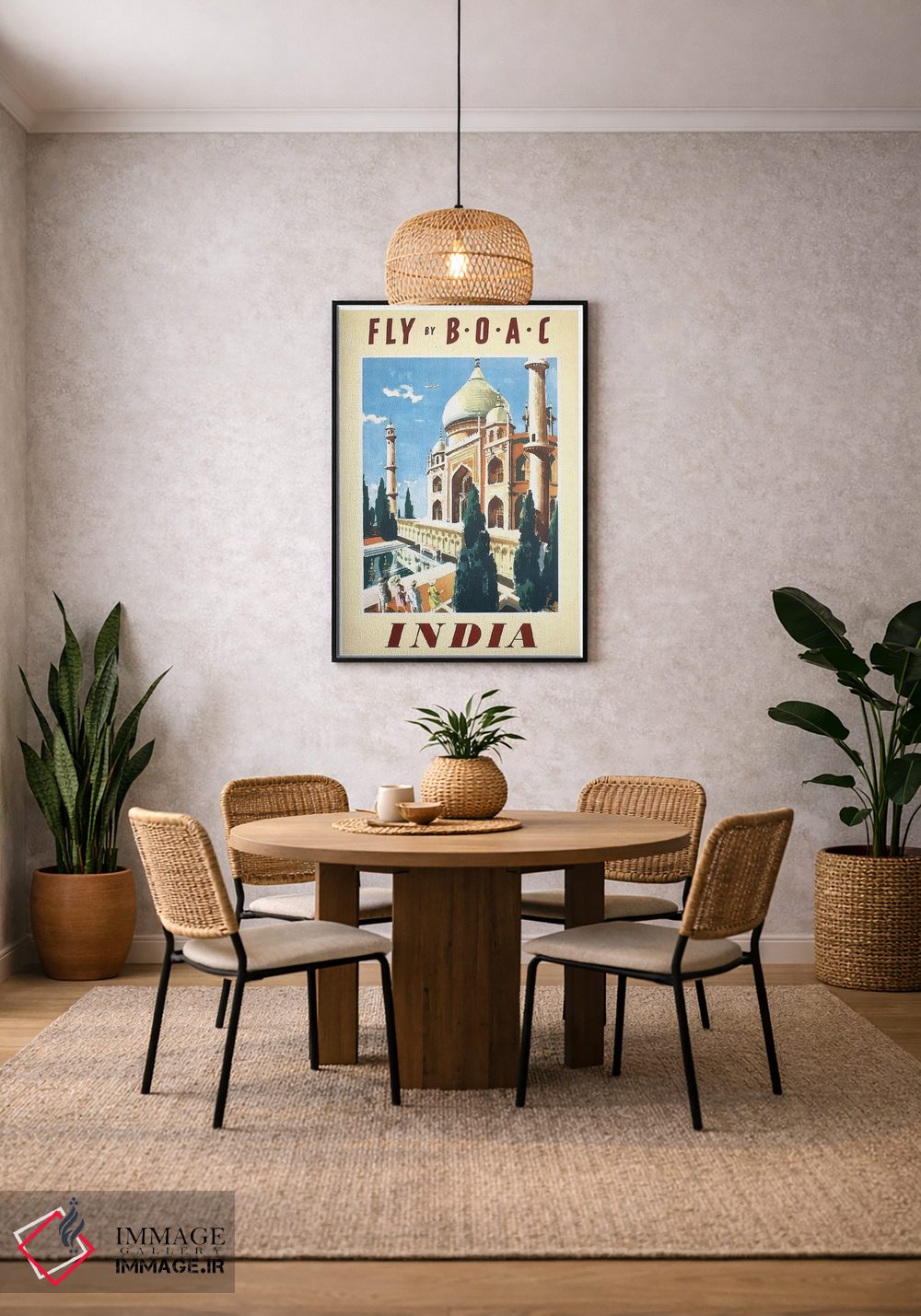 تابلو دکوراتیو هند - D4B