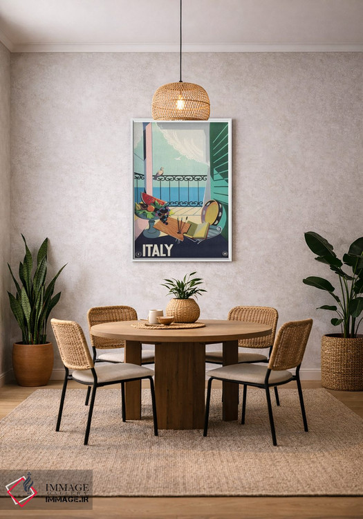 تابلو دکوراتیو ایتالیا دو - D2W