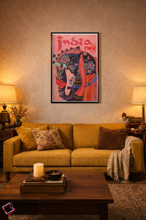 تابلو دکوراتیو هند - D3B