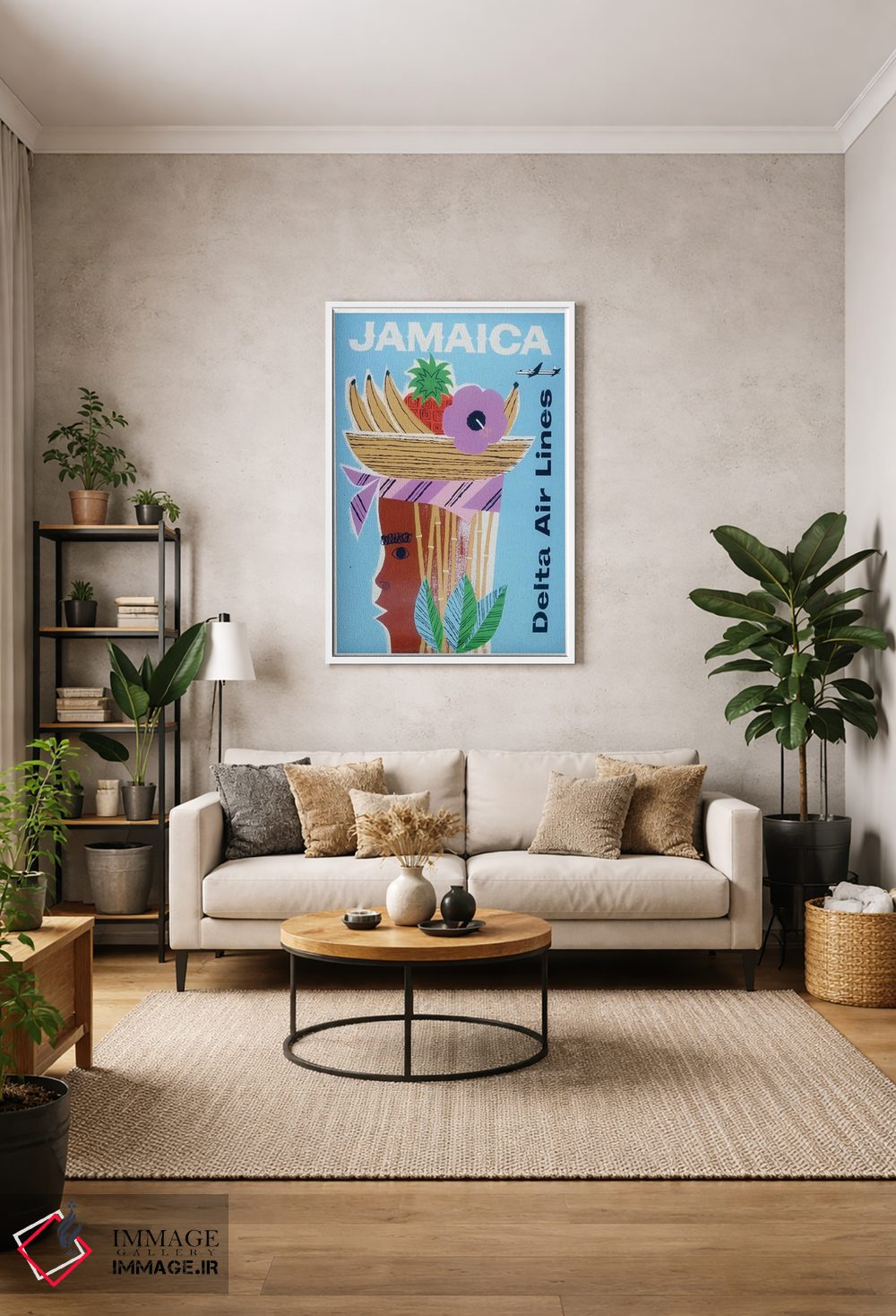 تابلو دکوراتیو جامائیکا - D1W