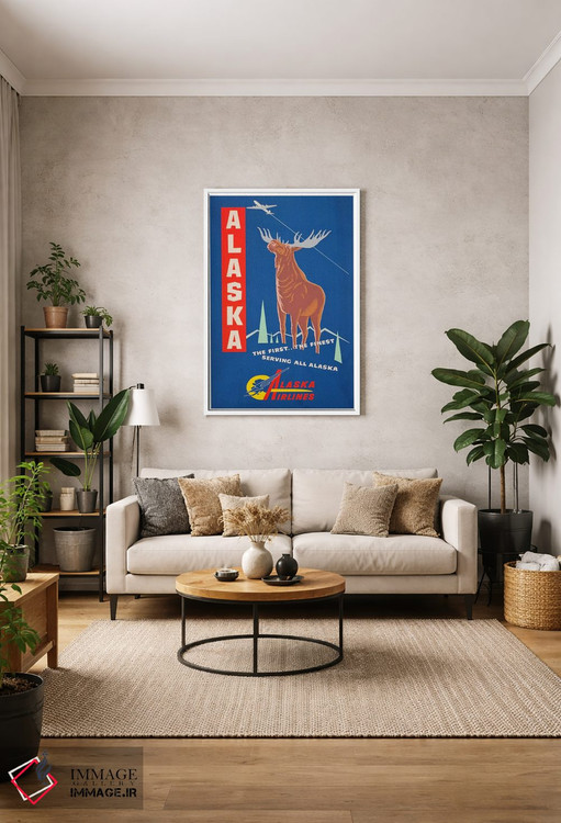 تابلو دکوراتیو The First?The Finest,آلاسکا، اولین و بهترین - D1W