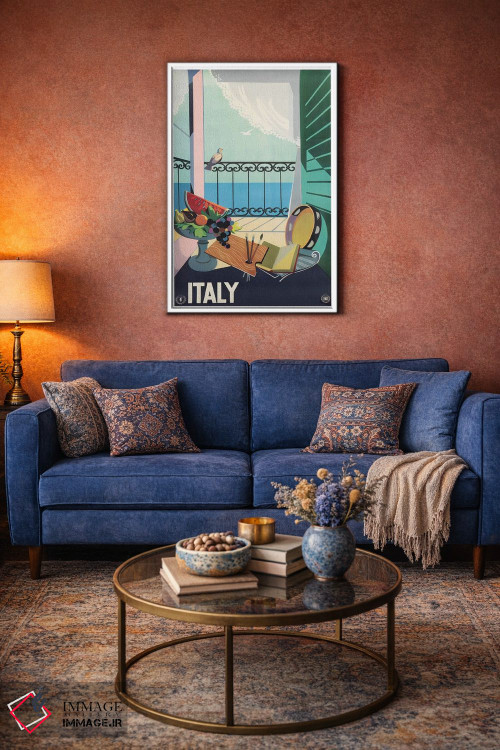 تابلو دکوراتیو ایتالیا دو - D3W