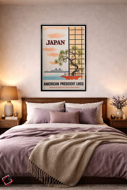 تابلو دکوراتیو ژاپن - D3B