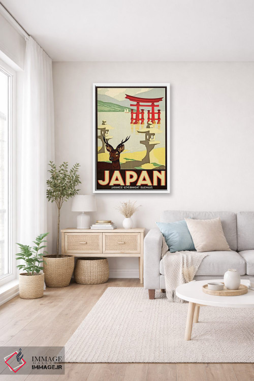 تابلو دکوراتیو راه آهن دولتی ژاپن - D2W