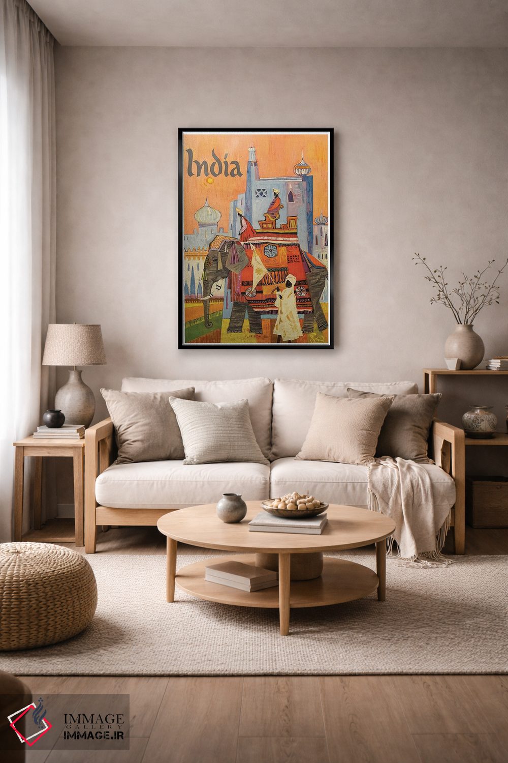 تابلو دکوراتیو هند: فرهنگ - D5B