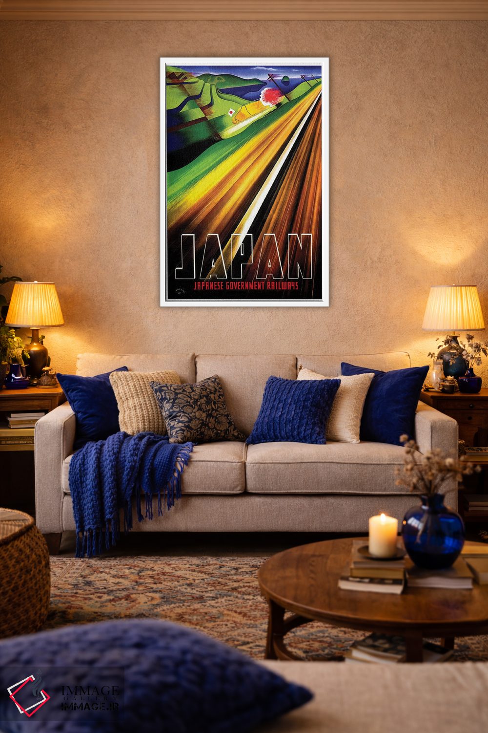 تابلو دکوراتیو ژاپن - D2W