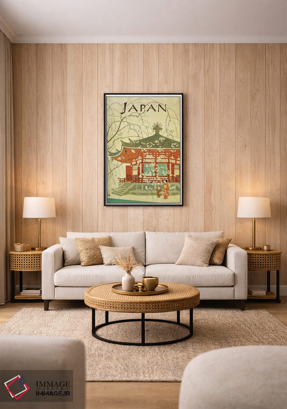 تابلو دکوراتیو ژاپن I - D2B