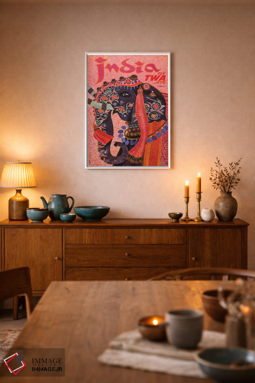 تابلو دکوراتیو هند - D5W