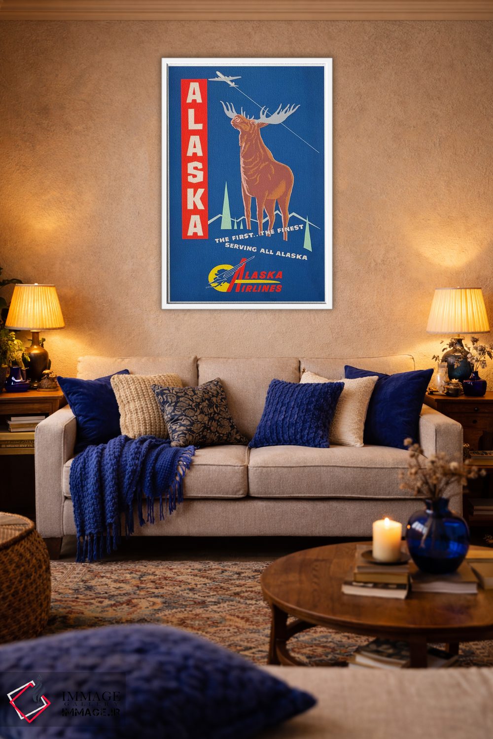 تابلو دکوراتیو The First?The Finest,آلاسکا، اولین و بهترین - D4W