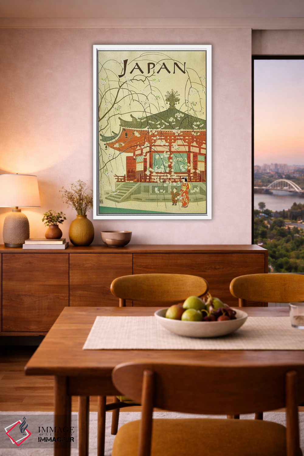 تابلو دکوراتیو ژاپن I - D6W