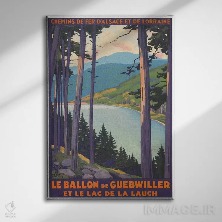 تابلو دکوراتیو بالون گیب ویلر - نمای روبهرو روی دیوار