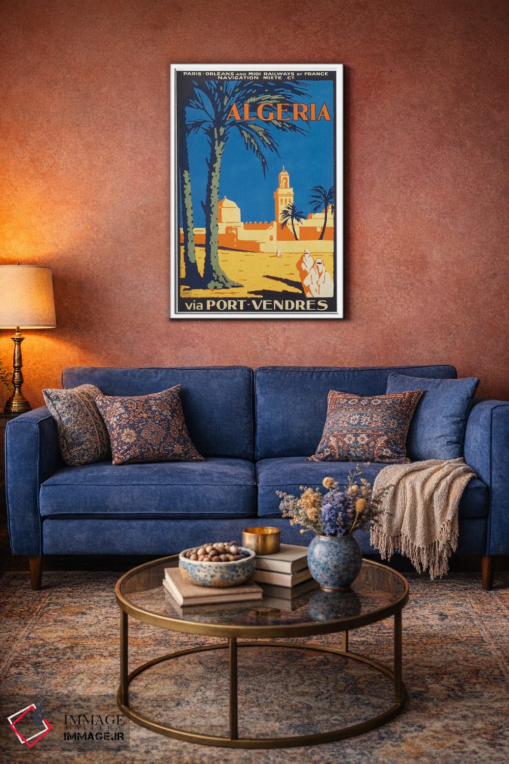 تابلو دکوراتیو الجزایر از طریق بندر وندرس - D3W