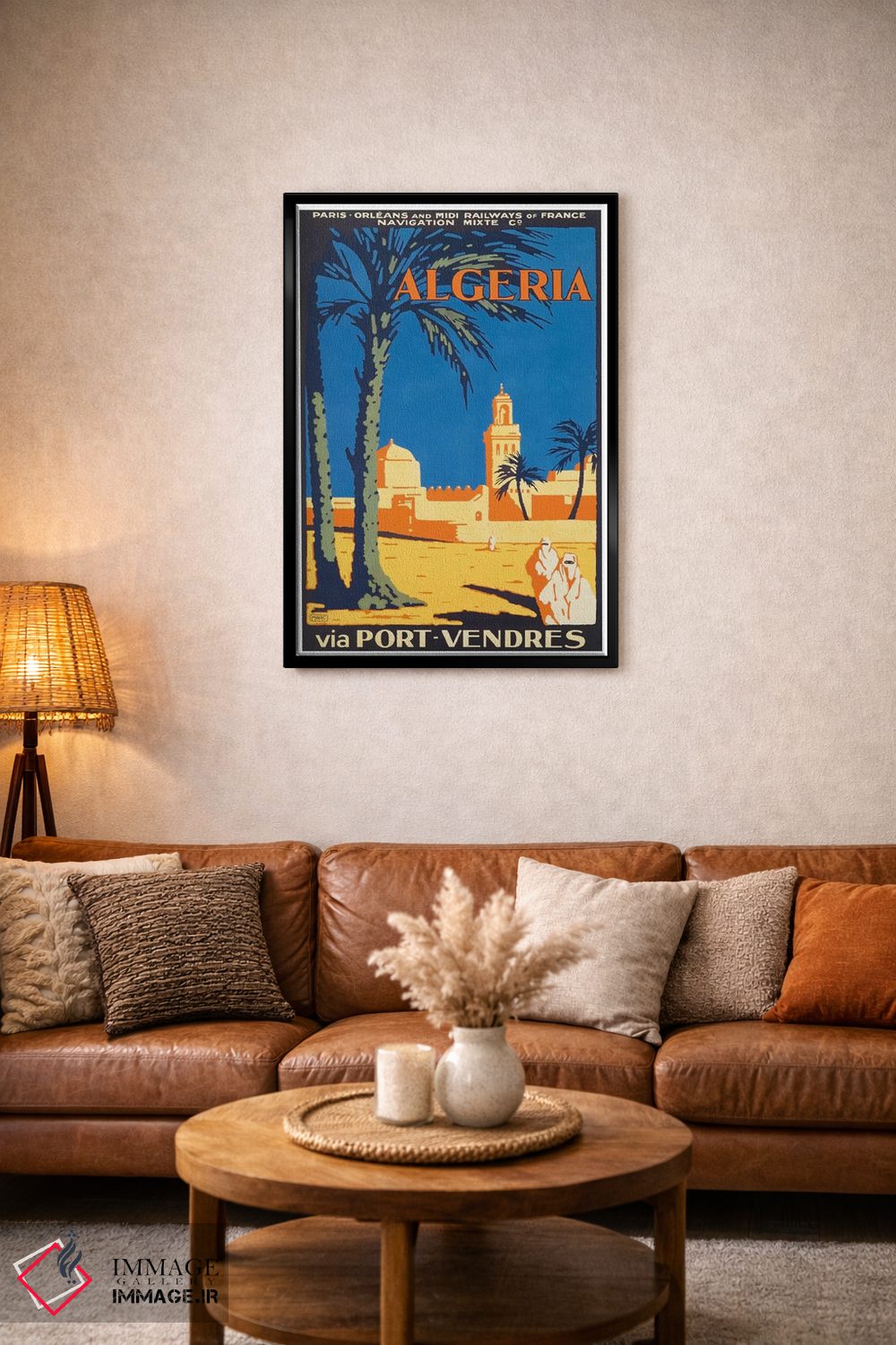 تابلو دکوراتیو الجزایر از طریق بندر وندرس - D5B