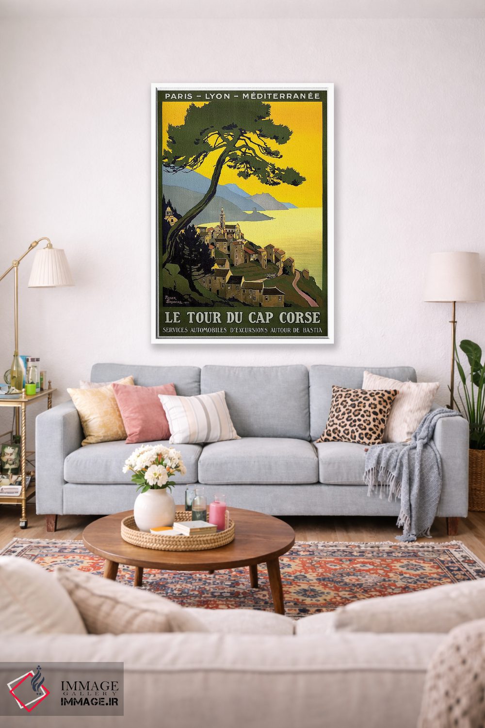 تابلو دکوراتیو Lyon, Mediterranean,تور کاپ کورس: پاریس، لیون، مدیترانه - D1W