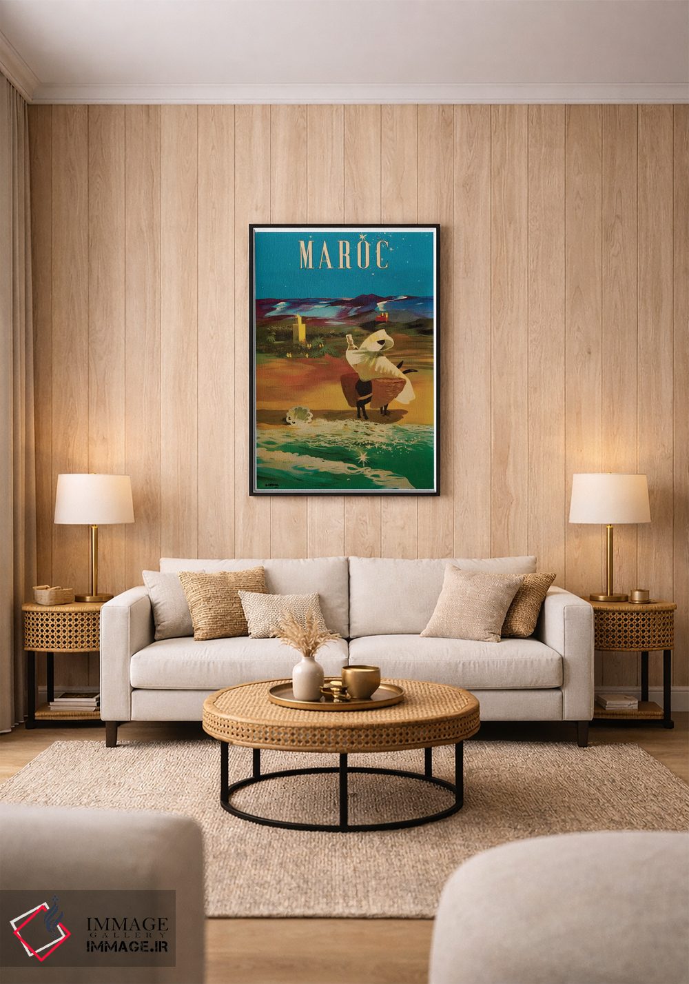 تابلو دکوراتیو مراکش II - D1B