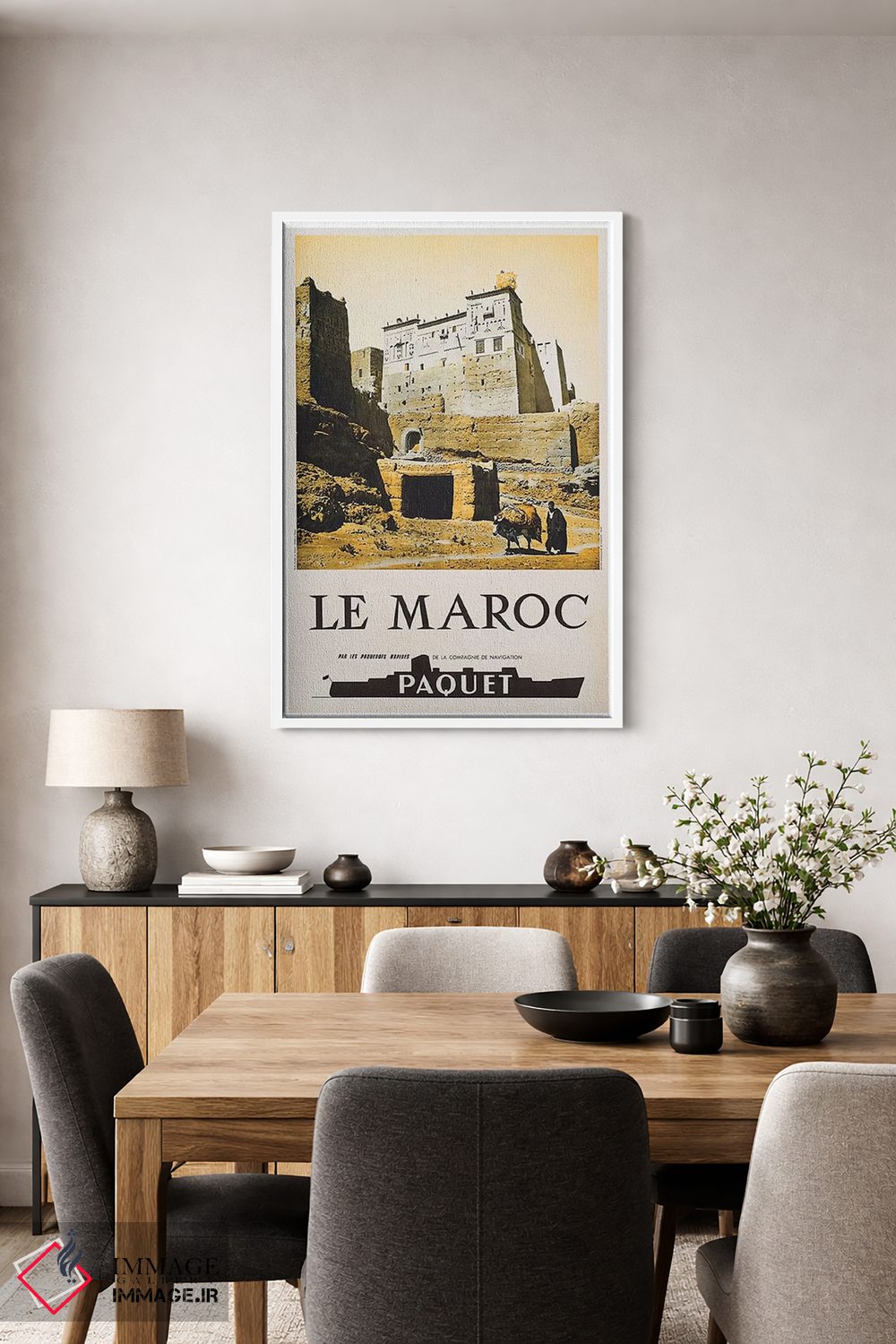 تابلو دکوراتیو مراکش I - D4W