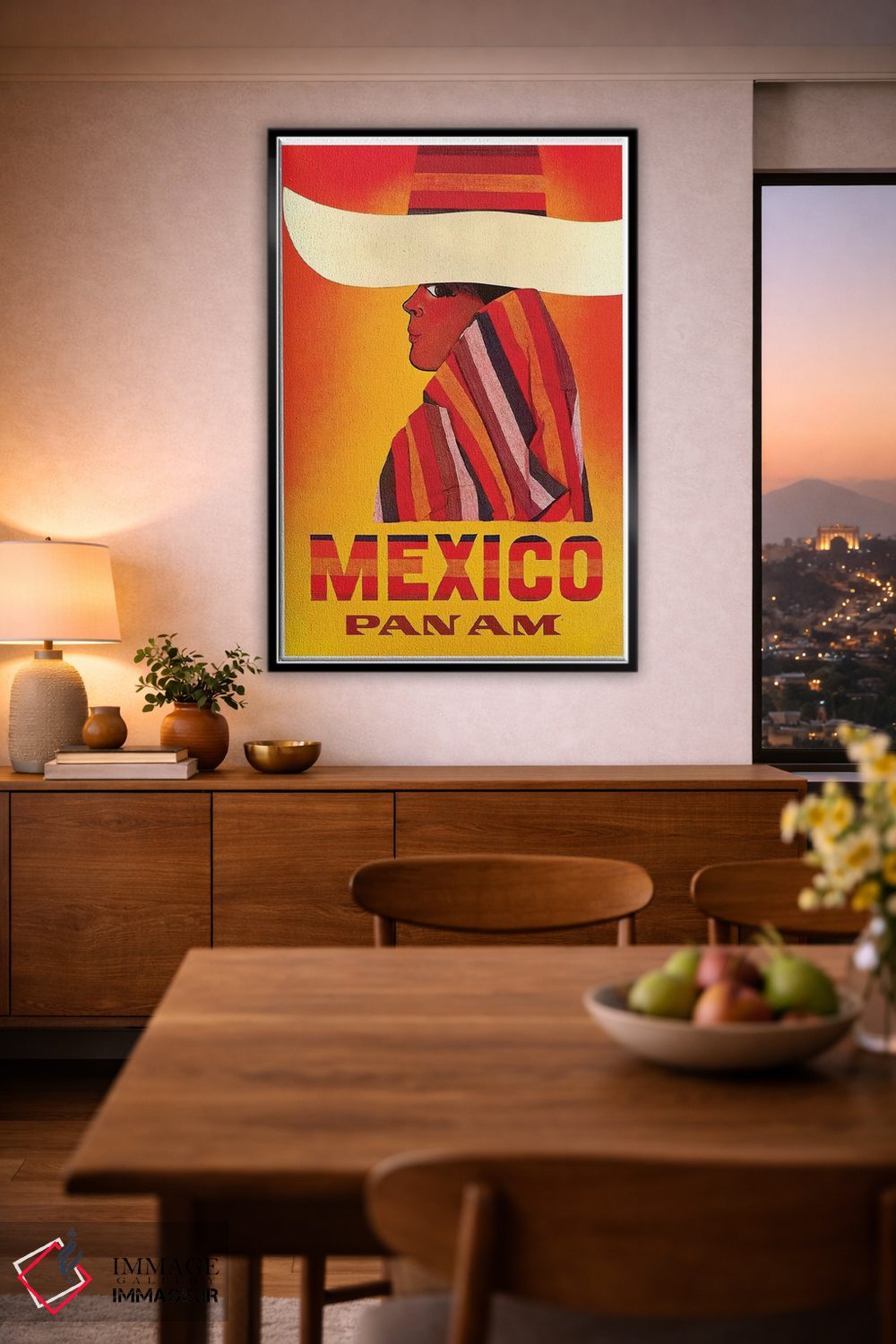 تابلو دکوراتیو مکزیک - D2B