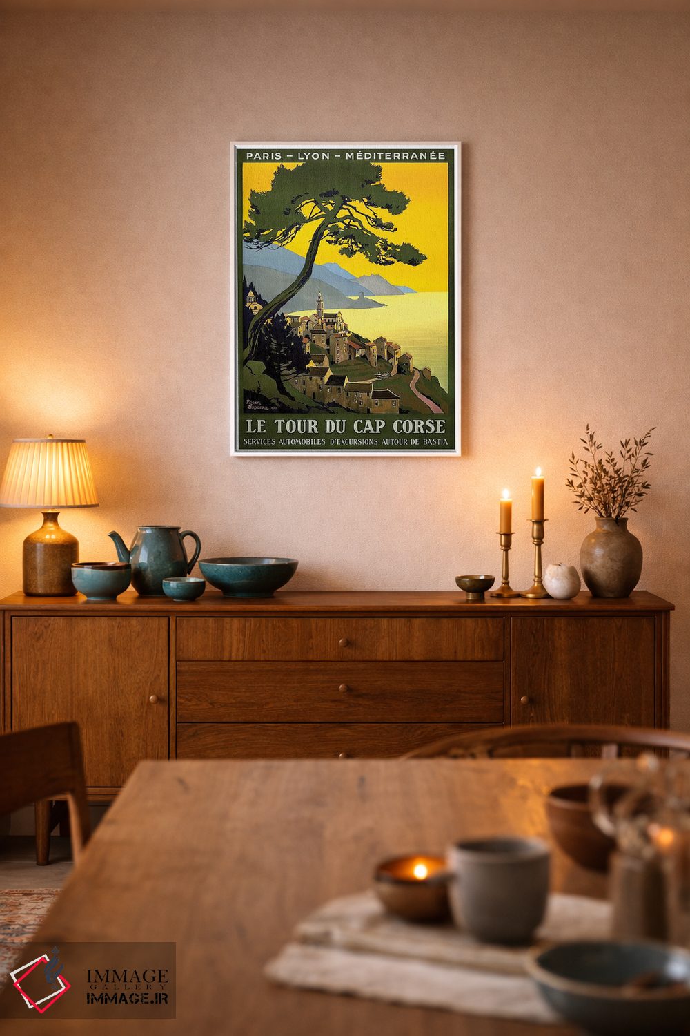 تابلو دکوراتیو Lyon, Mediterranean,تور کاپ کورس: پاریس، لیون، مدیترانه - D5W