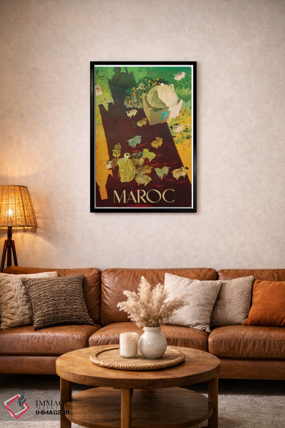 تابلو دکوراتیو مراکش III - D2B