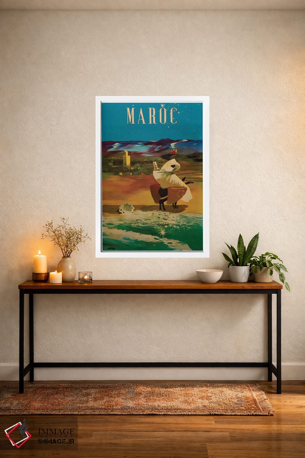 تابلو دکوراتیو مراکش II - D4W
