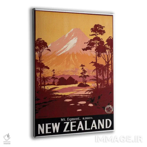 تابلو دکوراتیو New Zealand,کوه اگمونت، نیوزلند - نمای پرسپکتیو محصول