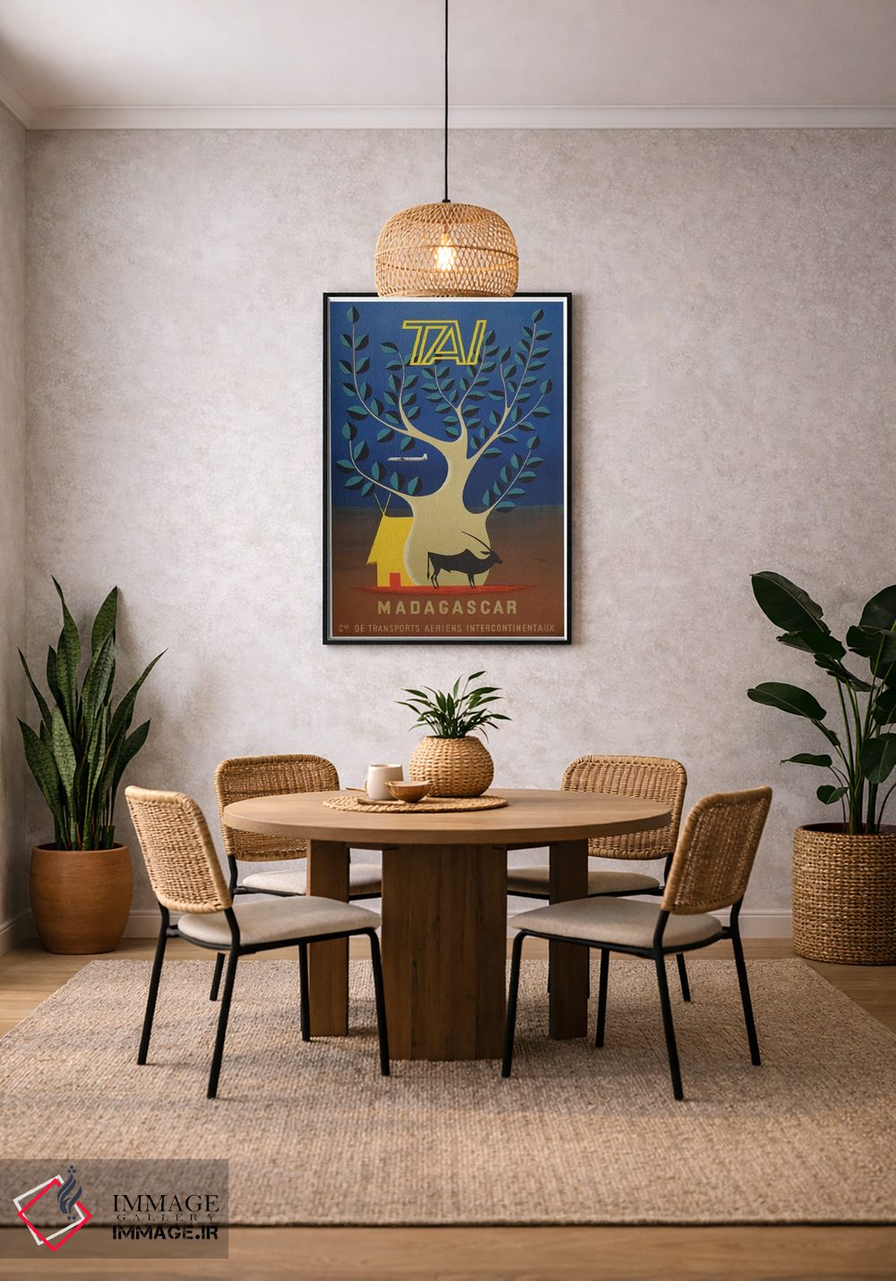 تابلو دکوراتیو ماداگاسکار - D5B