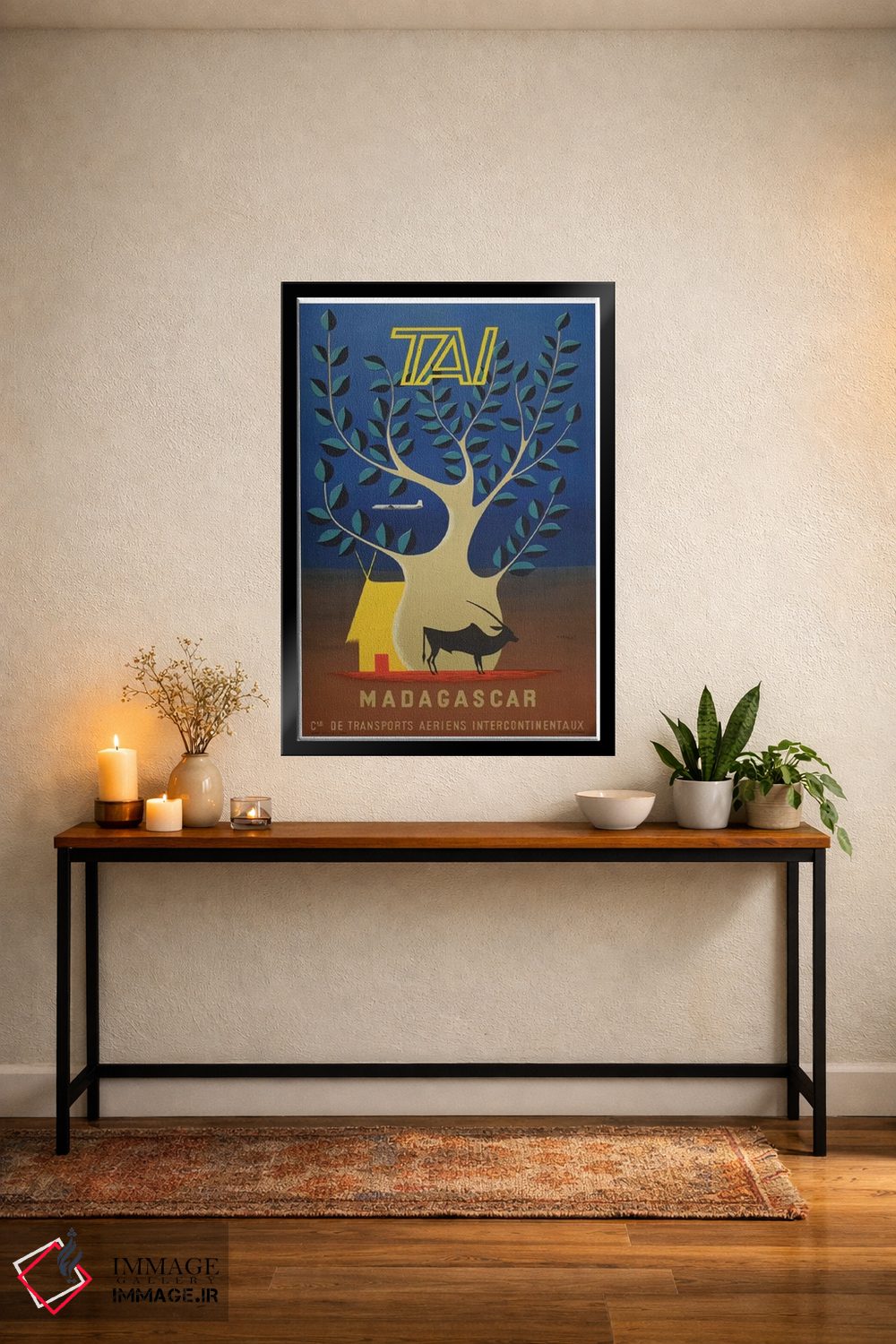 تابلو دکوراتیو ماداگاسکار - D6B