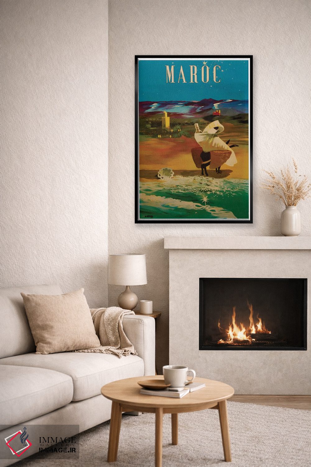 تابلو دکوراتیو مراکش II - D6B