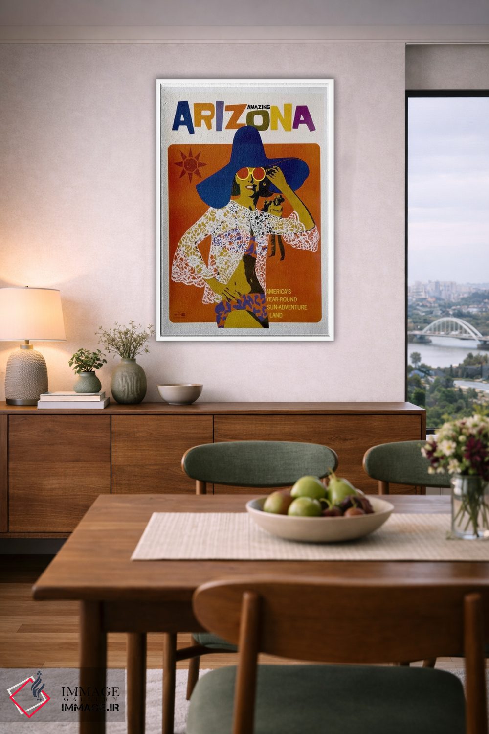 تابلو دکوراتیو آریزونای شگفت انگیز - D6W