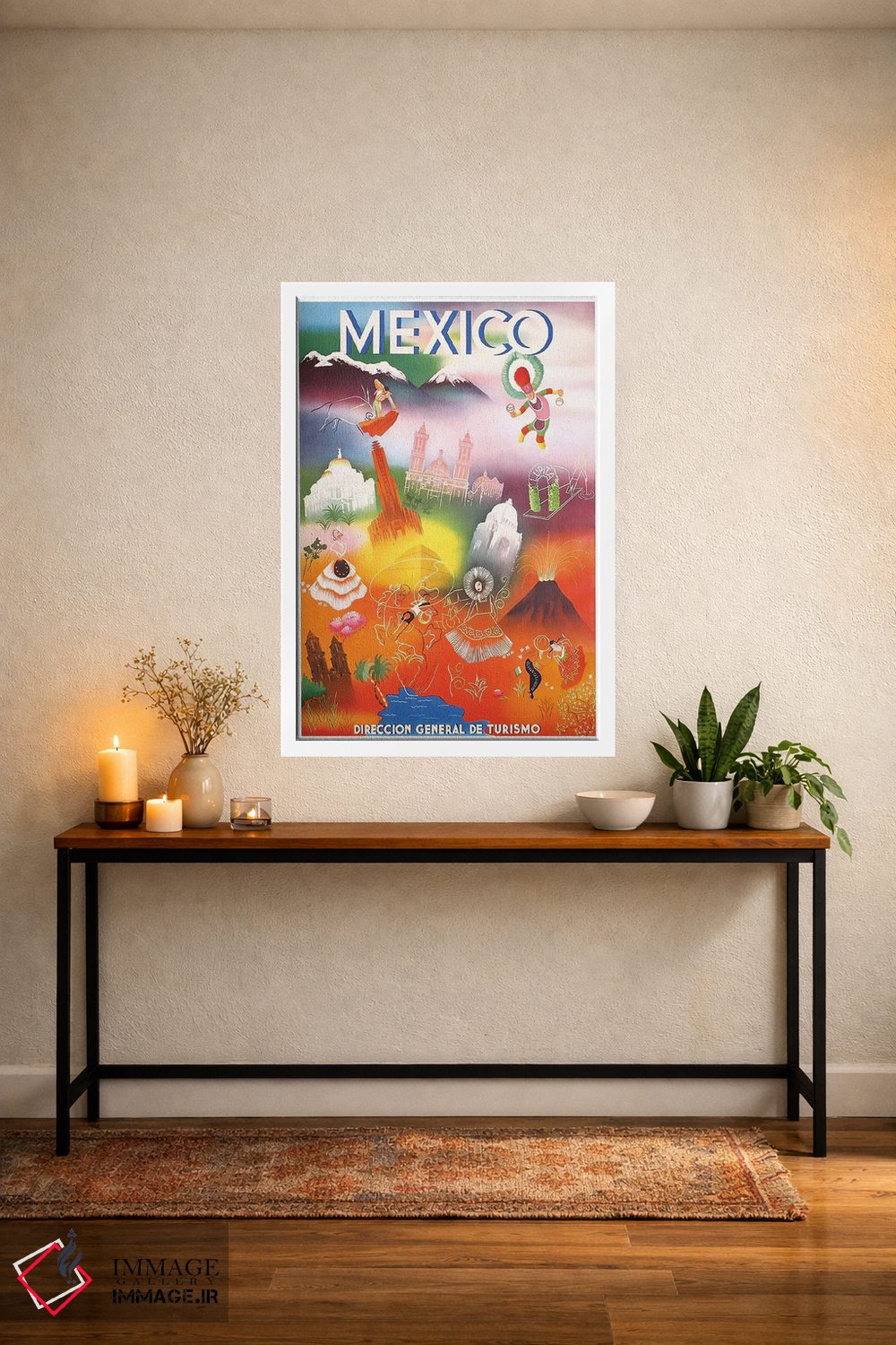 تابلو دکوراتیو مکزیک: گردشگری III - D2W