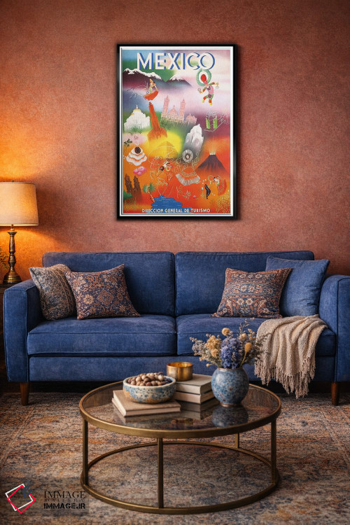 تابلو دکوراتیو مکزیک: گردشگری III - D4B
