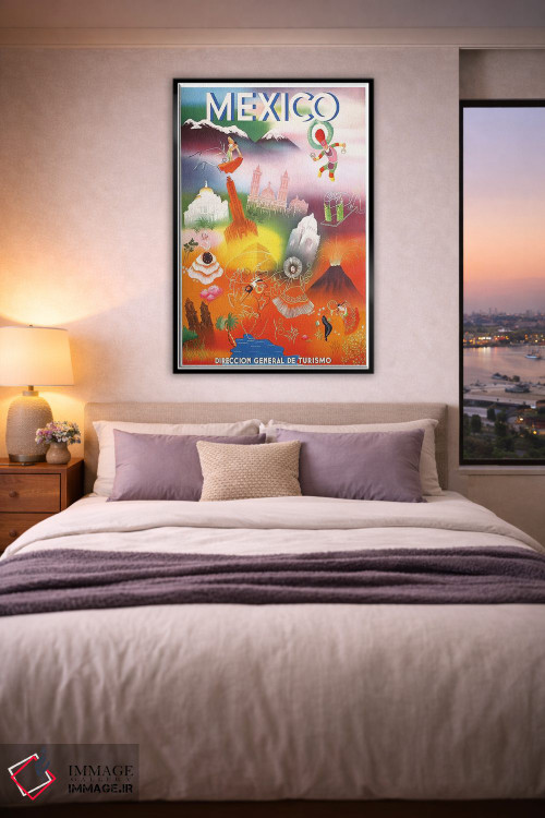 تابلو دکوراتیو مکزیک: گردشگری III - D5B