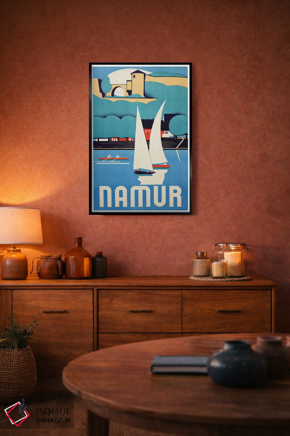 تابلو دکوراتیو Belgium,نامور، بلژیک - D5B