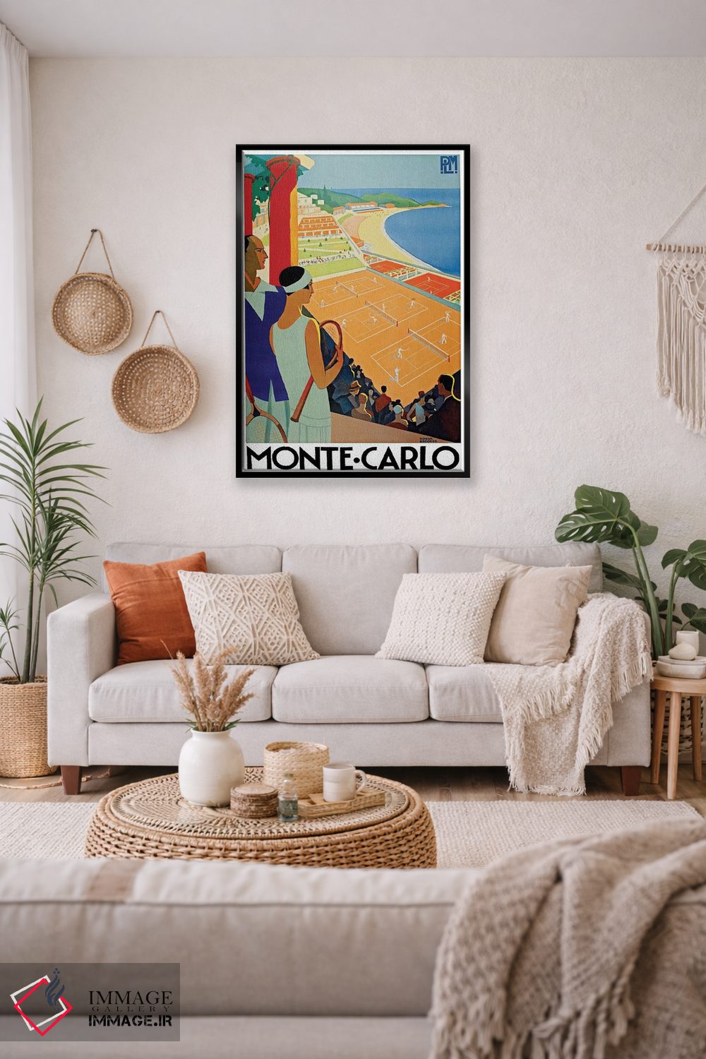 تابلو دکوراتیو مونت کارلو - D3B