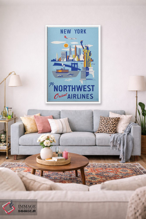 تابلو دکوراتیو نیویورک - D1W