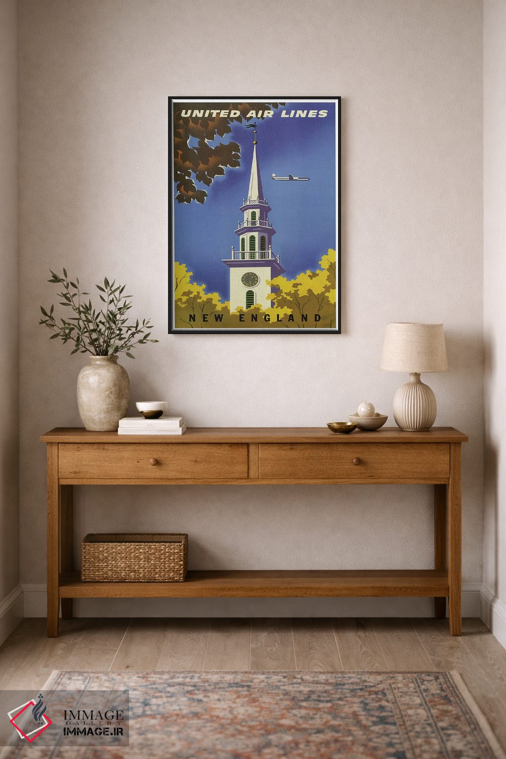 تابلو دکوراتیو نیوانگلند - D2B