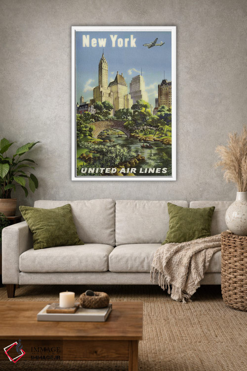 تابلو دکوراتیو نیویورک - D1W